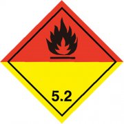 5.2類危險品標牌（外包裝使用）